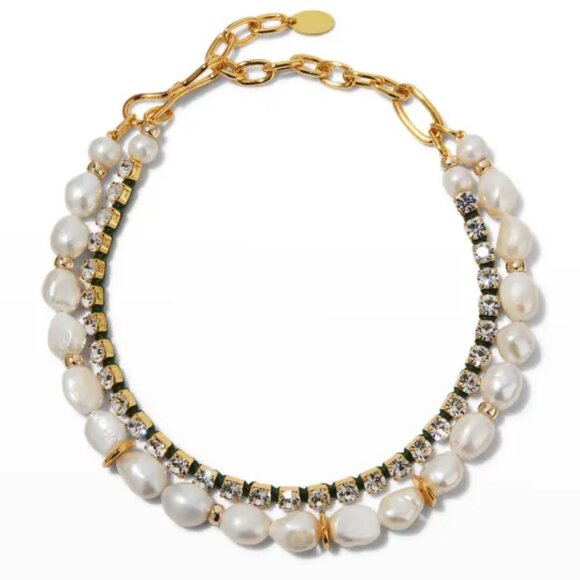 Lizzie Fortunato "Crystal Lagoon" necklace - Picture 1 of 7